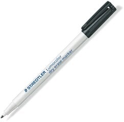 Tahvlimarker STAEDTLER Lumocolor slim 301, must hind ja info | Kirjatarbed | kaup24.ee