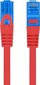 Võrgukaabel Lanberg Patchcord S/FTP CAT.6A 10 m, punane LSZH цена и информация | Kaablid ja juhtmed | kaup24.ee