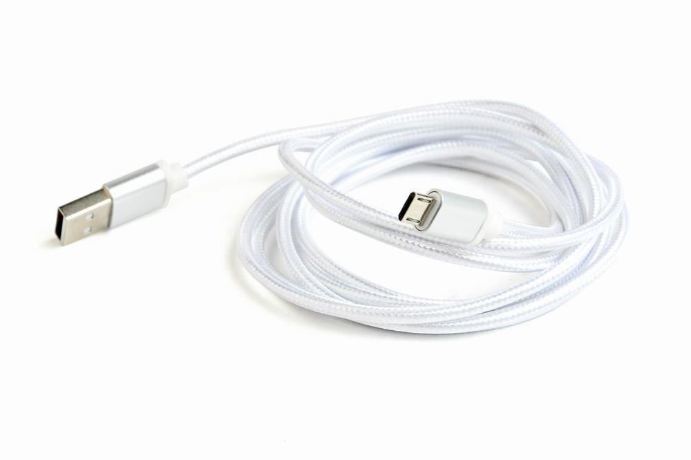 Cablexpert Cotton Braided Micro-USB Cabl цена и информация | Kaablid ja juhtmed | kaup24.ee