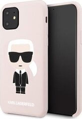 Karl Lagerfeld GSM098509, telefonile iPhone 11, roosa hind ja info | Telefoni kaaned, ümbrised | kaup24.ee