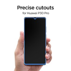 Spigen telefoni kaitseklaas telefonile Huawei P30 Pro, must цена и информация | Защитные пленки для телефонов | kaup24.ee