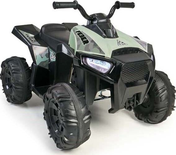 Electric Quad Feber Quad Boxer Moro 12V, must цена и информация | Laste elektriautod | kaup24.ee