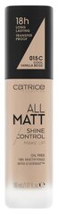 Крем-пудра Catrice All Matt Shine Control, 30 мл цена и информация | Пудры, базы под макияж | kaup24.ee