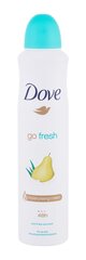 Spreideodorant Dove Go Fresh Pear & Aloe, 250 ml цена и информация | Дезодоранты | kaup24.ee