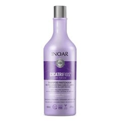 Kollast tooni neutraliseeriv šampoon Inoar CicatriFios Perfect Blond 800 ml hind ja info | Šampoonid | kaup24.ee