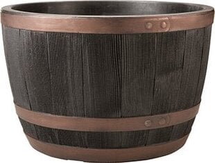 Горшок для цветов Blenheim Half Barrel 81 л, коричневый цена и информация | Вазоны | kaup24.ee