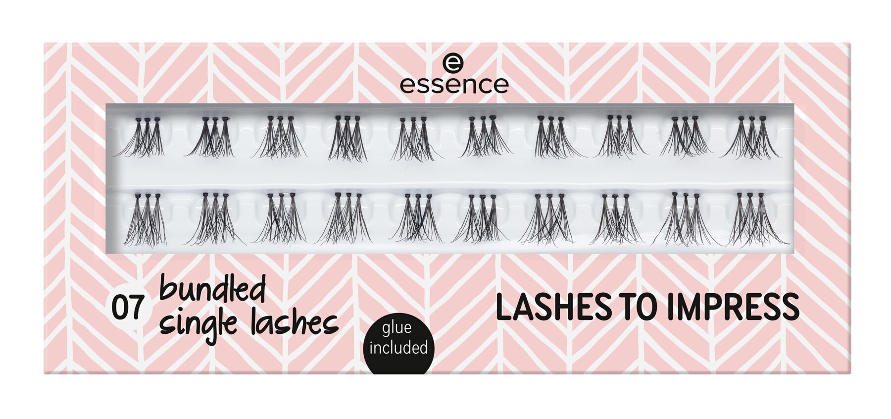 Kunstripsmed Essence Lashes To Impress, 07, 20 tk. hind ja info | Kunstripsmed, ripsmekoolutajad | kaup24.ee