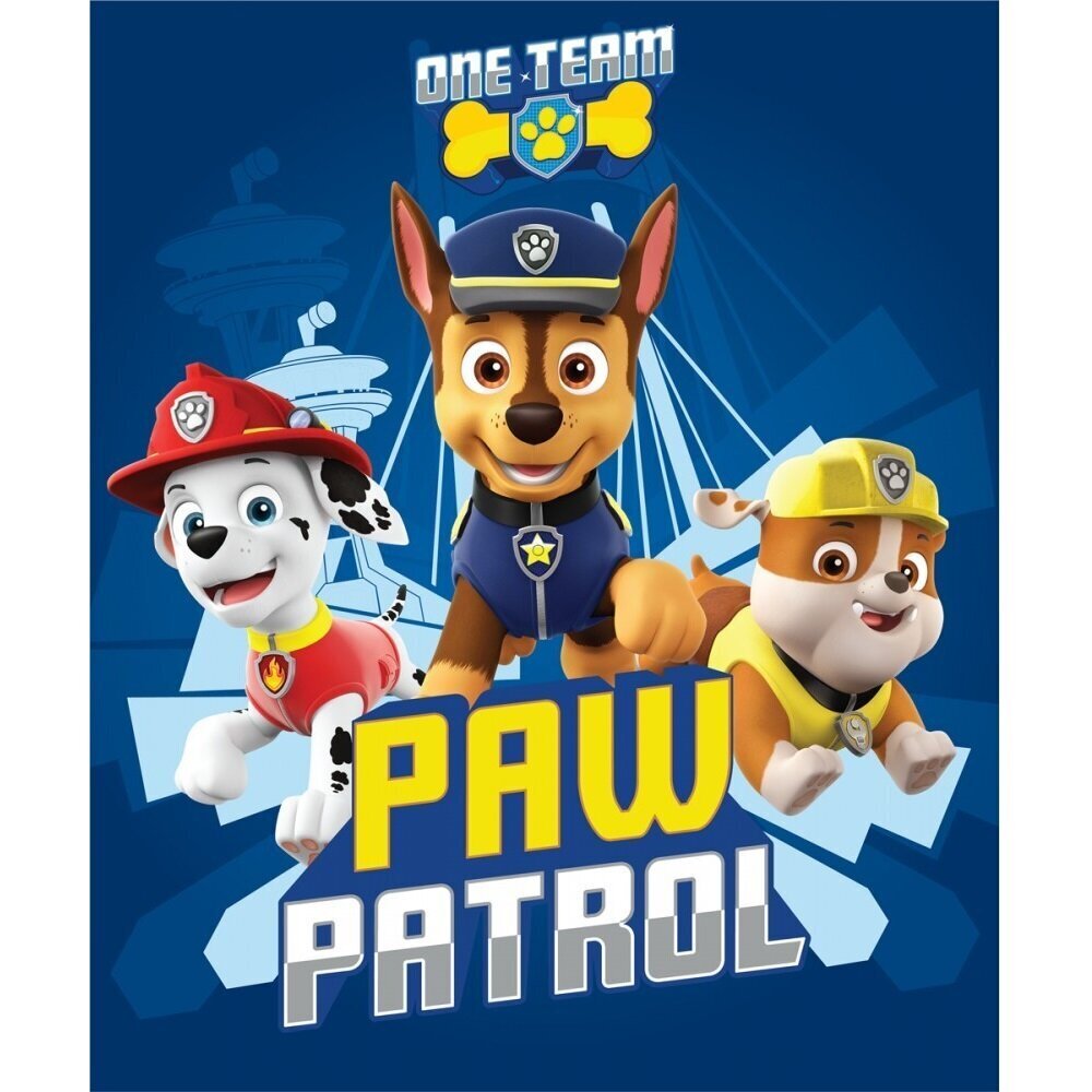 Laste pleed Paw Patrol, 100 x 140 cm hind ja info | Voodikatted, pleedid | kaup24.ee