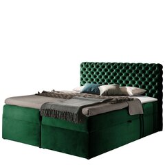 Kontinentaalvoodi CHESTERFIELD 200x200 + kattemadrats цена и информация | Кровати | kaup24.ee