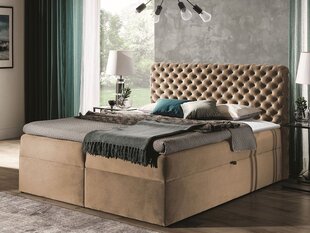 Kontinentaalvoodi CHESTERFIELD 180x200 + kattemadrats цена и информация | Кровати | kaup24.ee