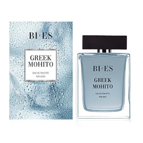 Tualettvesi meestele BI-ES, Greek Mohito 90ml hind ja info | Meeste parfüümid | kaup24.ee