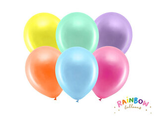 Õhupallid, erinevat värvi, 23 cm, 10 tk. цена и информация | Шарики | kaup24.ee