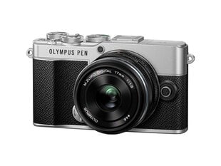 Olympus PEN E-P7 + 17mm F1.8, Silver цена и информация | Фотоаппараты | kaup24.ee