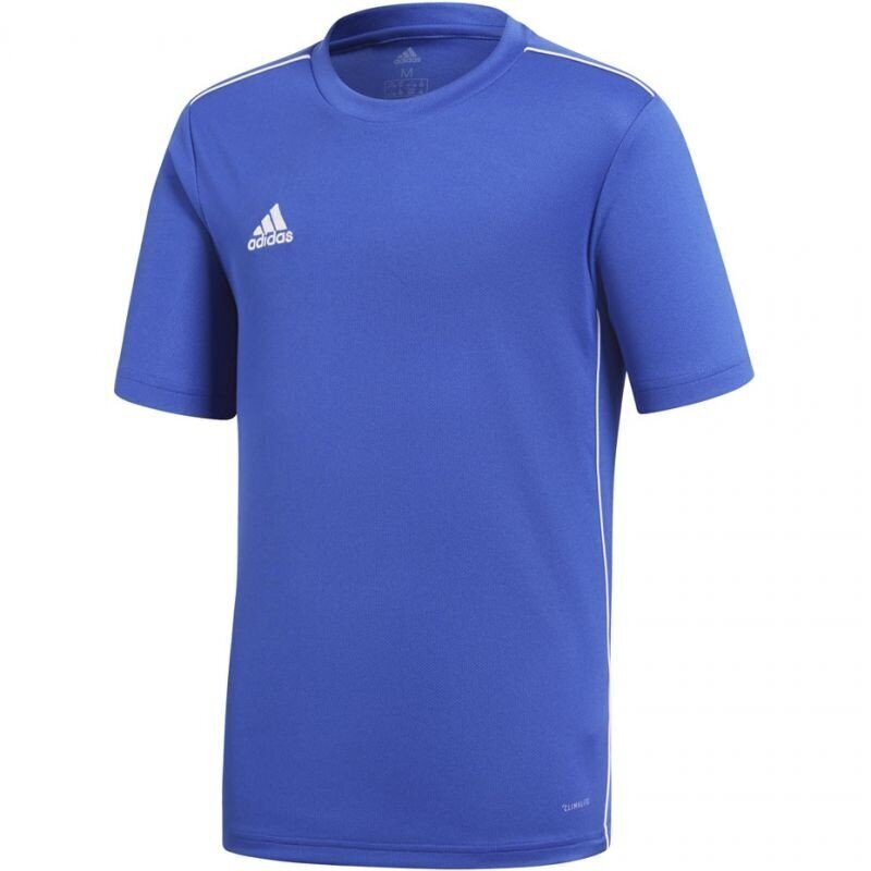 Poiste T-särk Adidas Core 18 JSY Junior CV3495, sinine цена и информация | Poiste särgid | kaup24.ee