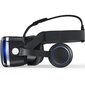 Virtuaalreaalsuse prillid Shinecon VR 10 3D (BT) + kõrvaklapid + kaugjuhtimispult цена и информация | Virtuaalreaalsuse prillid | kaup24.ee