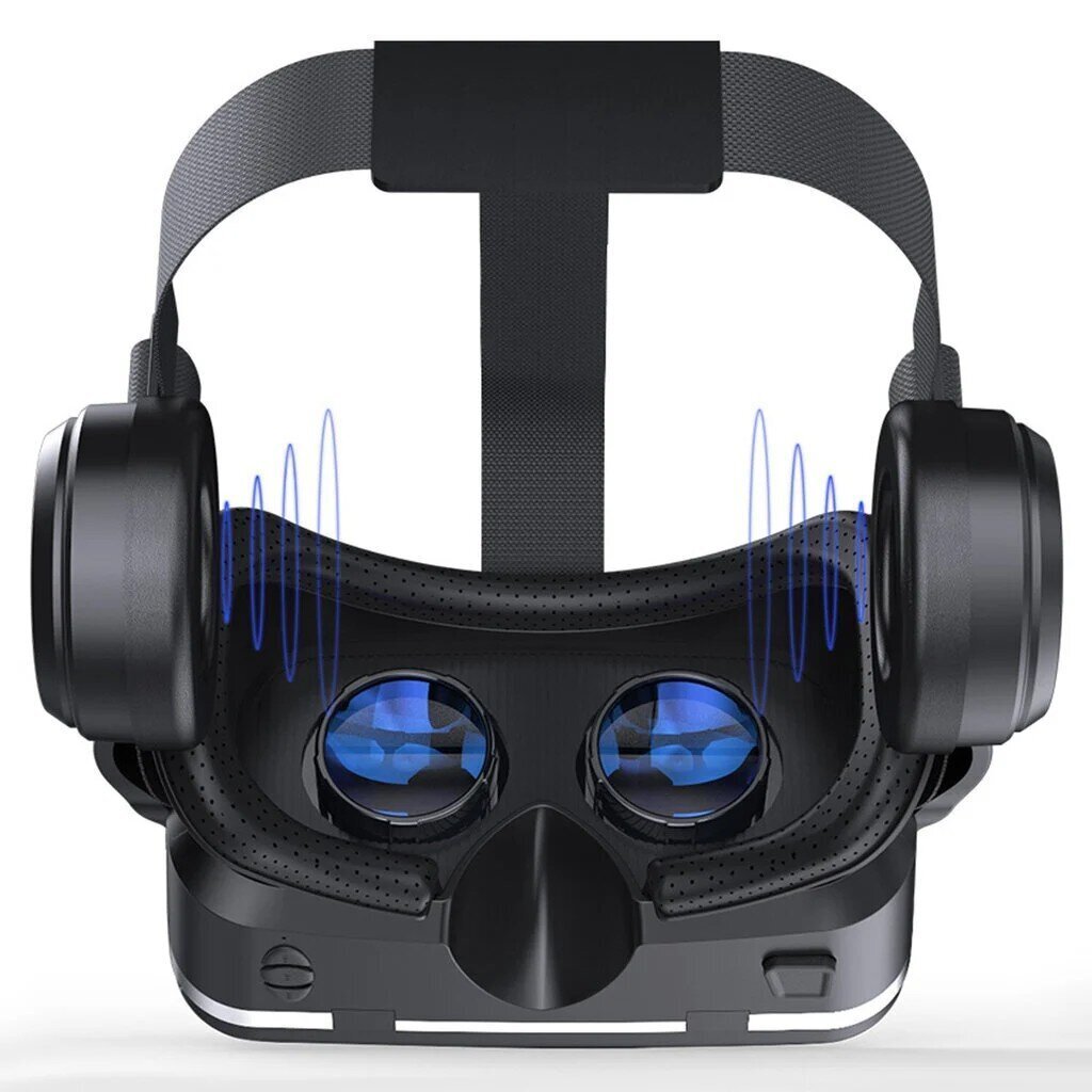 Virtuaalreaalsuse prillid Shinecon VR 10 3D (BT) + kõrvaklapid + kaugjuhtimispult hind ja info | Virtuaalreaalsuse prillid | kaup24.ee