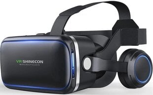 Очки виртуальной реальности Shinecon VR 10 3D (BT) + наушники + пульт цена и информация | Очки виртуальной реальности | kaup24.ee