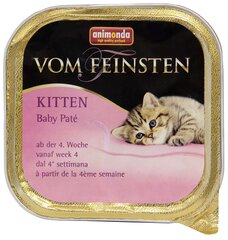 Vom Feinsten Kitten для маленьких котят, 100 г цена и информация | Кошачьи консервы | kaup24.ee