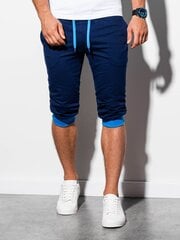 Мужские шорты Ombre P29, синие цена и информация | Мужские шорты | kaup24.ee