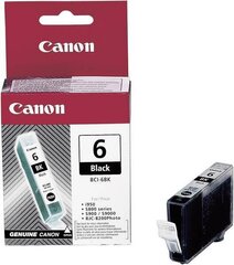Canon BCI-6BK, чёрный цена и информация | Картриджи для струйных принтеров | kaup24.ee
