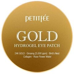 Silmapadjad Petitfee Gold Hydrogel Eye Patch 60 tk. цена и информация | Маски для лица, патчи для глаз | kaup24.ee