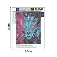 Алмазная картина-мозаика 5D набор (клеика страз) 20x25 см DK21004 цена и информация | Алмазная мозаика | kaup24.ee