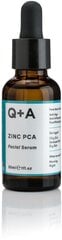 Масло для лица Q+A Zinc PCA, 30 мл цена и информация | Сыворотки для лица, масла | kaup24.ee