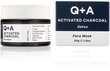 Näomask Q+A Activated Charcoal, 50 g hind ja info | Näomaskid, silmamaskid | kaup24.ee