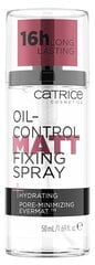 Meigi fiksaator Catrice Oil-Control Matt Fixing, 50 ml цена и информация | Пудры, базы под макияж | kaup24.ee