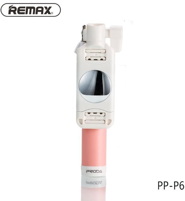 Remax PP-P6 Ultra Mini Pocket Selfie Stick, roosa цена и информация | Selfie sticks | kaup24.ee