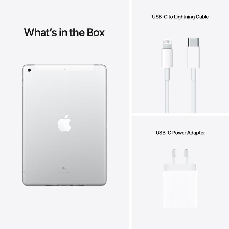 Apple iPad 10.2" Wi-Fi 64GB - Silver 9th Gen MK2L3HC/A hind ja info | Tahvelarvutid | kaup24.ee