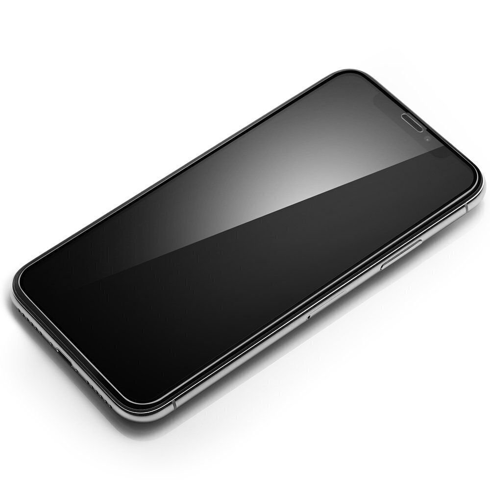 SPIGEN GLASS kaitseklaas telefonile iPhone XI, iPhone XS ,iPhone X, must hind ja info | Ekraani kaitsekiled | kaup24.ee