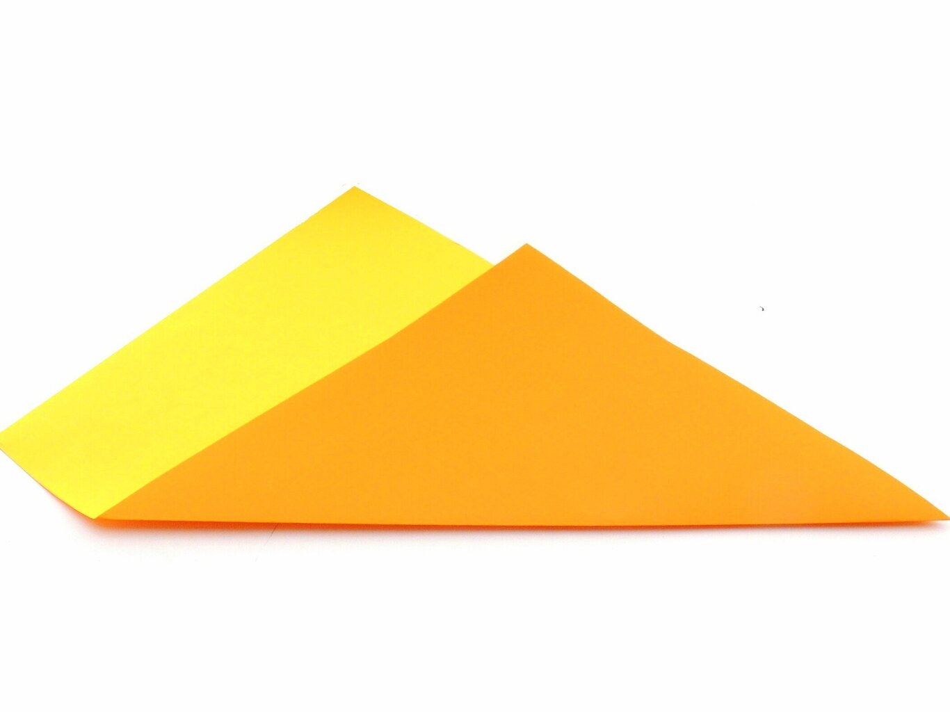 Kahevärviline paber, 1 x 0,7 m, oranž ja kollane hind ja info | Kingituste pakendid | kaup24.ee