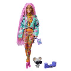 Кукла Барби (Barbie) Extra с зеленой курткой цена и информация | MUST Металлическая бутылочка с Ярким рисунком (без BPA) (500ml) для мальчиков от 3+ лет Серая с Машинкой | kaup24.ee