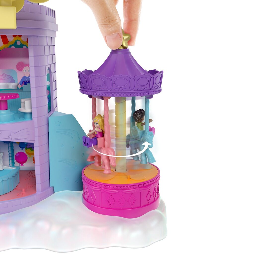 Polly Pocket® vikerkaare lõbustuspark GYK44 hind ja info | Tüdrukute mänguasjad | kaup24.ee