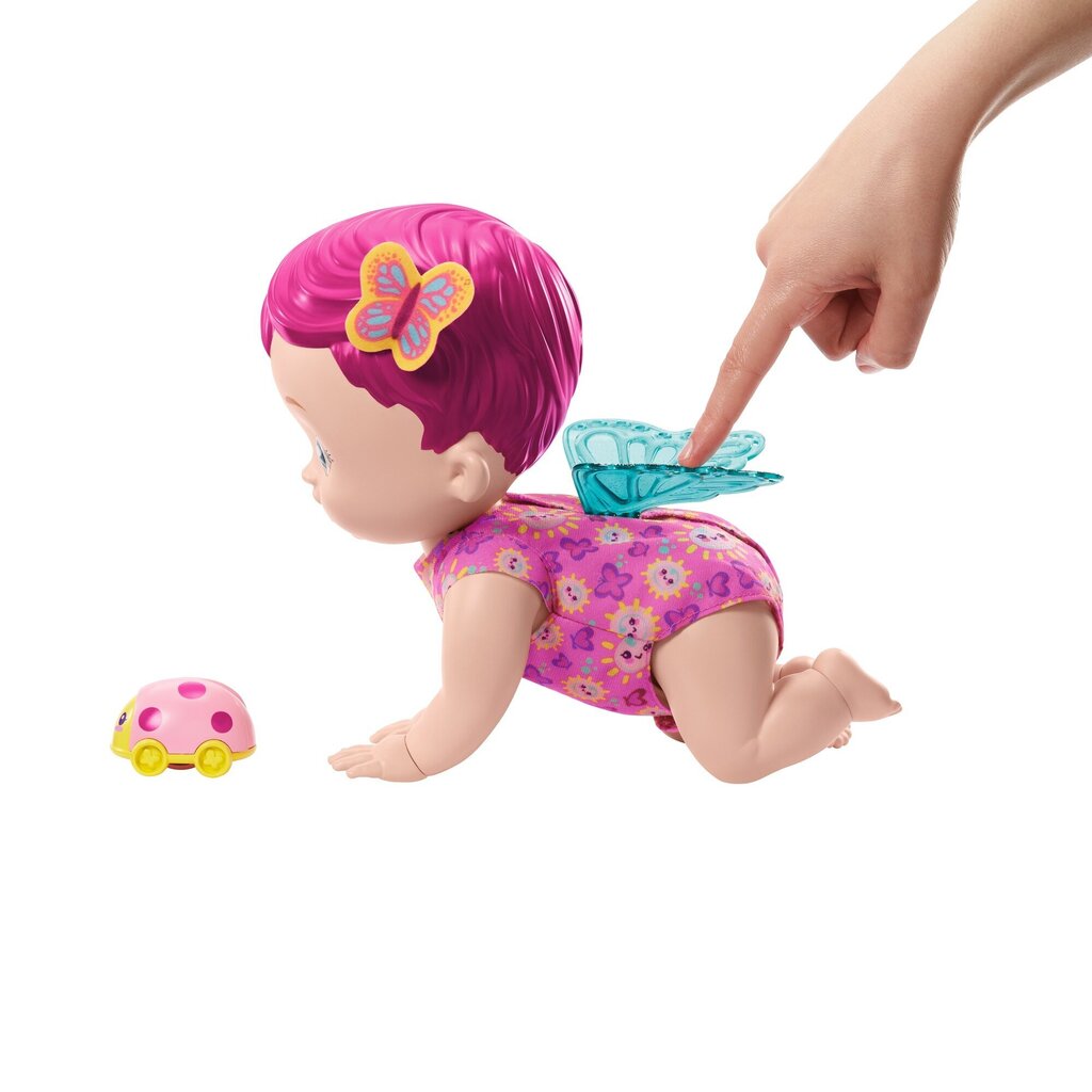 Roomav liblikabeebi My Garden Baby, roosa цена и информация | Tüdrukute mänguasjad | kaup24.ee