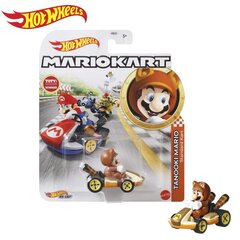 Игрушечная машина Mattel Hot Wheels Mario Kart 1:64 цена и информация | Развивающий мелкую моторику - кинетический песок KeyCraft NV215 (80 г) детям от 3+ лет, бежевый | kaup24.ee