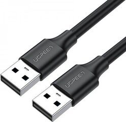 Кабель Ugreen US102 USB 2.0 M-M, 1.5 м цена и информация | Кабели и провода | kaup24.ee