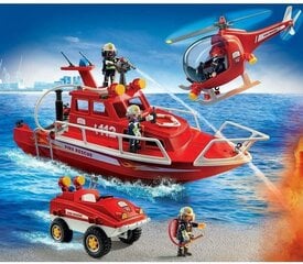 95037 PLAYMOBIL® City Action Набор пожарных с подводной лодкой цена и информация | Конструкторы и кубики | kaup24.ee