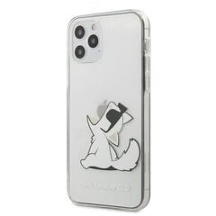 Ümbris Karl Lagerfeld KLHCP12MCFNRC transparent hardcase Choupette Fun, telefonile iPhone 12 /12 Pro 6,1" цена и информация | Чехлы для телефонов | kaup24.ee