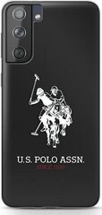 Чехол US Polo USP000099 для Samsung Galaxy S21 +, черный цена и информация | Чехлы для телефонов | kaup24.ee