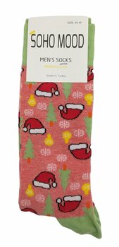 Носки мужские Soho mood Рождественские колпаки цена и информация | Мужские носки | kaup24.ee