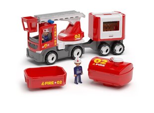 Комплект пожарных автомашин - серия 5 в 1 MultiGo Fire Set цена и информация | Развивающий мелкую моторику - кинетический песок KeyCraft NV215 (80 г) детям от 3+ лет, бежевый | kaup24.ee