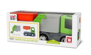 Prügiauto + prügikast MultiGo City Waste Collector SET 1+2, City Series hind ja info | Poiste mänguasjad | kaup24.ee
