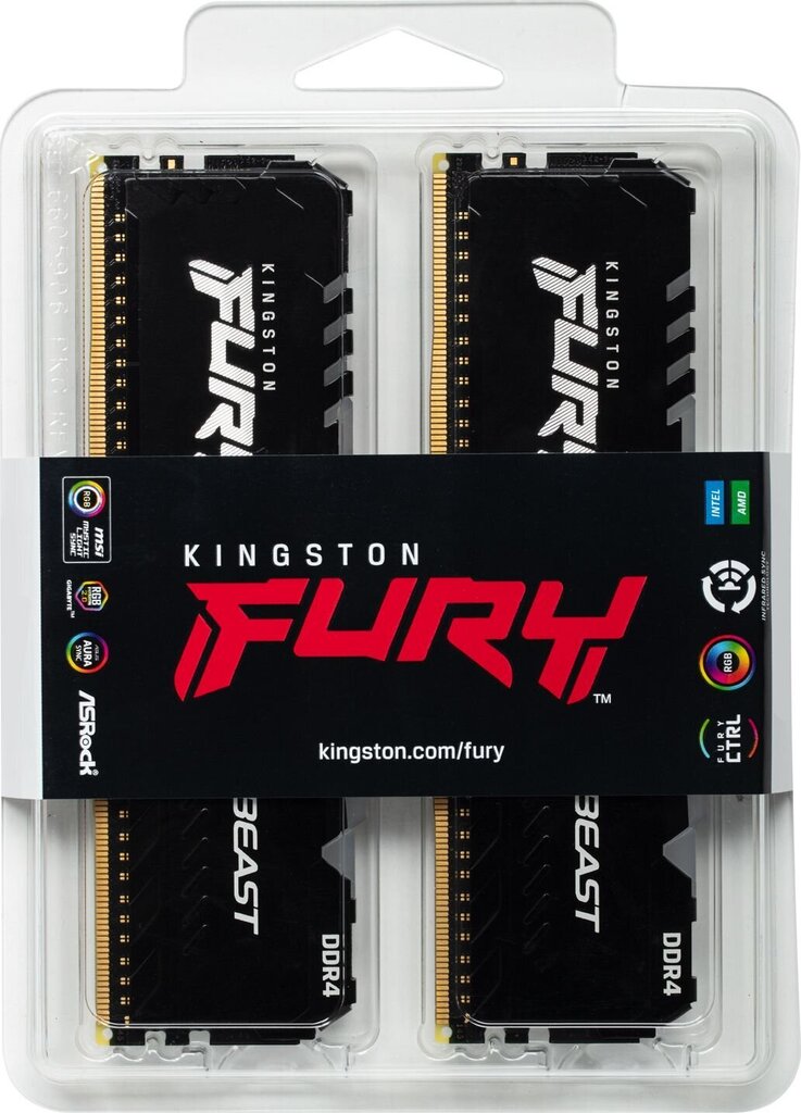 Kingston Fury KF426C16BB1AK2/32 цена и информация | Operatiivmälu (RAM) | kaup24.ee