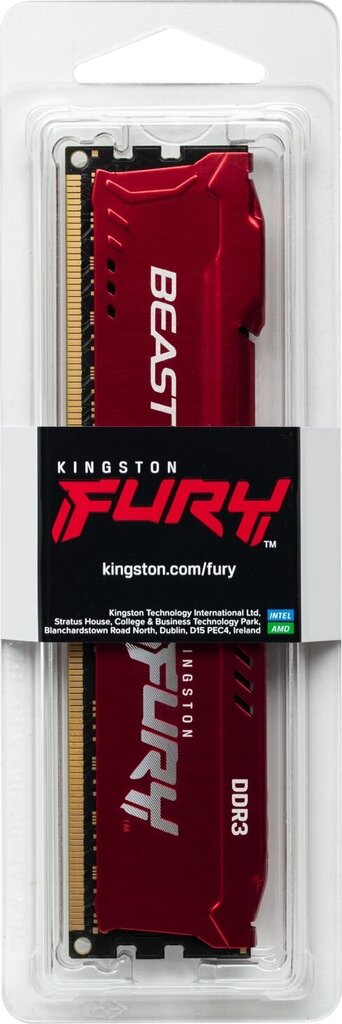 Kingston Fury KF318C10BR/4 hind ja info | Operatiivmälu (RAM) | kaup24.ee