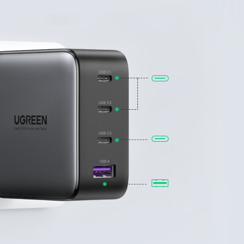 Ugreen CD226 цена и информация | Mobiiltelefonide laadijad | kaup24.ee