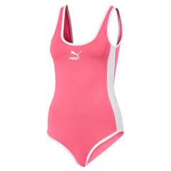 Naiste vabaaja bodi Puma Classics T7 Body Bubblegum 57993178, roosa цена и информация | Женские футболки | kaup24.ee