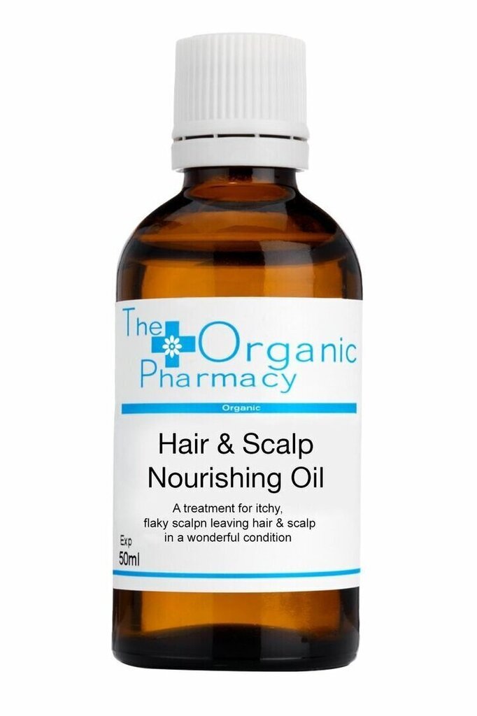 Toitev juukseõli The Organic Pharmacy Organic Hair & Scalp Nourishing Oil, 100 ml цена и информация | Maskid, õlid, seerumid | kaup24.ee