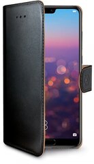 Чехол Celly Wally для Huawei P20, черный цена и информация | Чехлы для телефонов | kaup24.ee